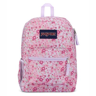 JanSport CROSS TOWN Okul Çantası Pembe | TR_JS415