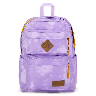 JanSport Double Break Okul Çantası Mor | TR_JS496