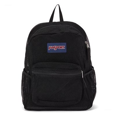 JanSport ECO MESH PACK Okul Çantası Siyah | TR_JS317
