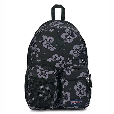 JanSport GRANBY Okul Çantası Siyah Gri | TR_JS095
