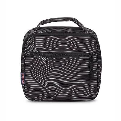 JanSport LUNCH BREAK Beslenme Çantası Siyah Beyaz | TR_JS125