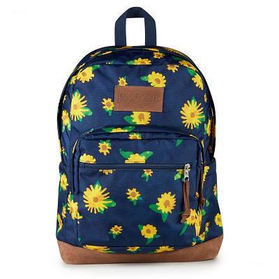 JanSport Right Pack Laptop Sırt Çantası Lacivert Sarı | TR_JS046