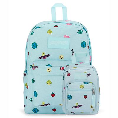 JanSport SUPERBREAK® + BIG BREAK Okul Çantası Mavi | TR_JS10B