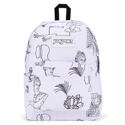 JanSport SuperBreak® Okul Çantası Beyaz | TR_JS585