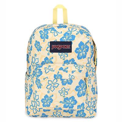 JanSport SuperBreak® Okul Çantası Sarı Mavi | TR_JS354