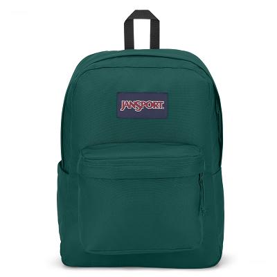 JanSport SuperBreak® Plus Laptop Sırt Çantası Koyu Yeşil | TR_JS266