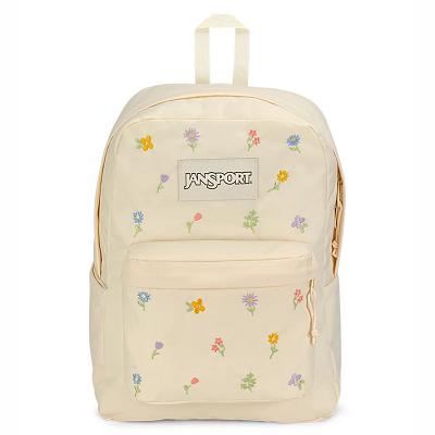 JanSport SuperBreak® Plus Laptop Sırt Çantası Bej Rengi | TR_JS376