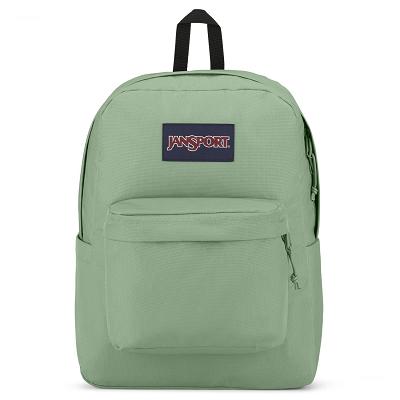 JanSport SuperBreak® Plus Okul Çantası Açık Yeşil | TR_JS409