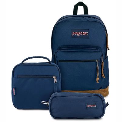 JanSport TIMELESS BLUE NAVY BUNDLE Okul Çantası Lacivert | TR_JS434