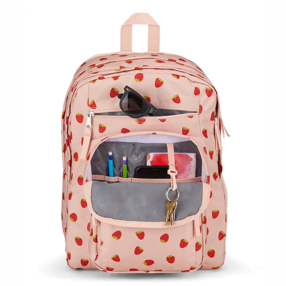 JanSport BIG STUDENT Laptop Sırt Çantası Pembe Kırmızı | TR_JS173