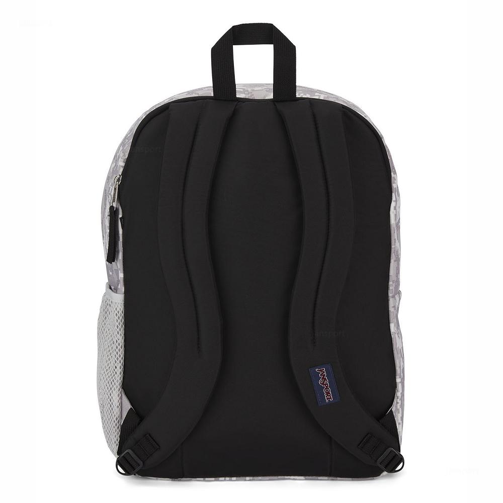 JanSport BIG STUDENT Laptop Sırt Çantası Gri Camo | TR_JS552