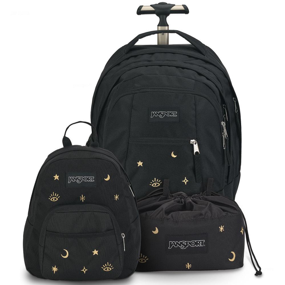 JanSport Bundle Okul Çantası Siyah | TR_JS351