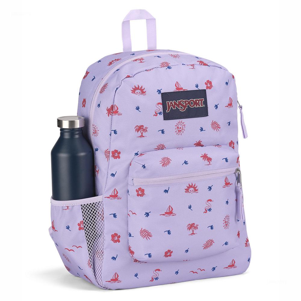 JanSport CROSS TOWN Okul Çantası Açık Mor | TR_JS145