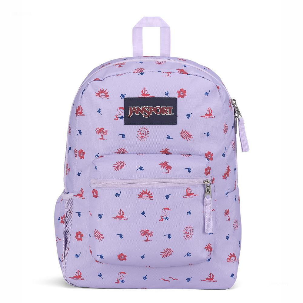 JanSport CROSS TOWN Okul Çantası Açık Mor | TR_JS145
