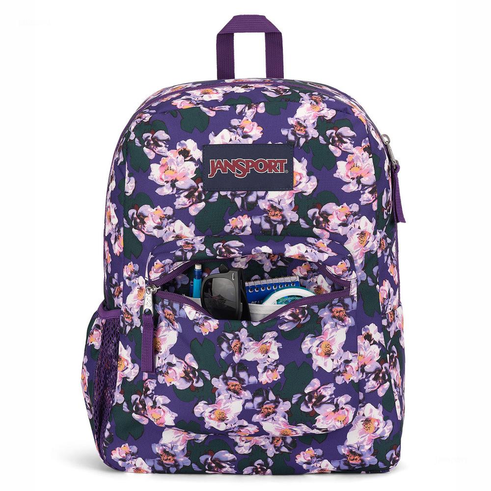 JanSport CROSS TOWN Okul Çantası Mor | TR_JS386