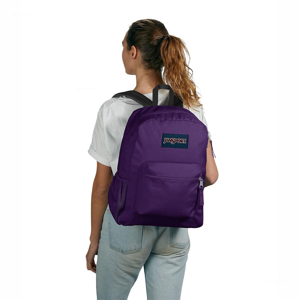 JanSport CROSS TOWN Okul Çantası Mor | TR_JS584