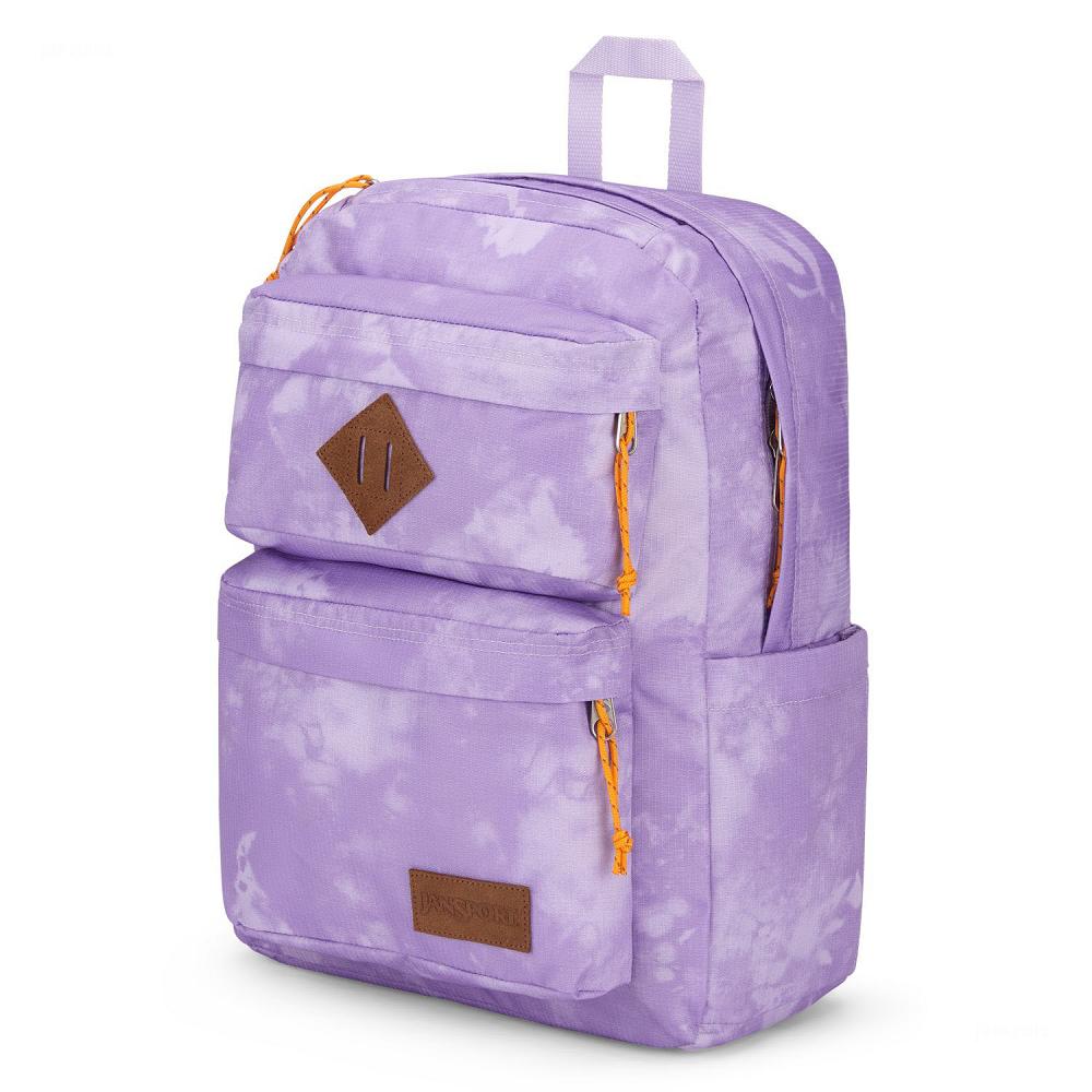 JanSport Double Break Laptop Sırt Çantası Mor | TR_JS045