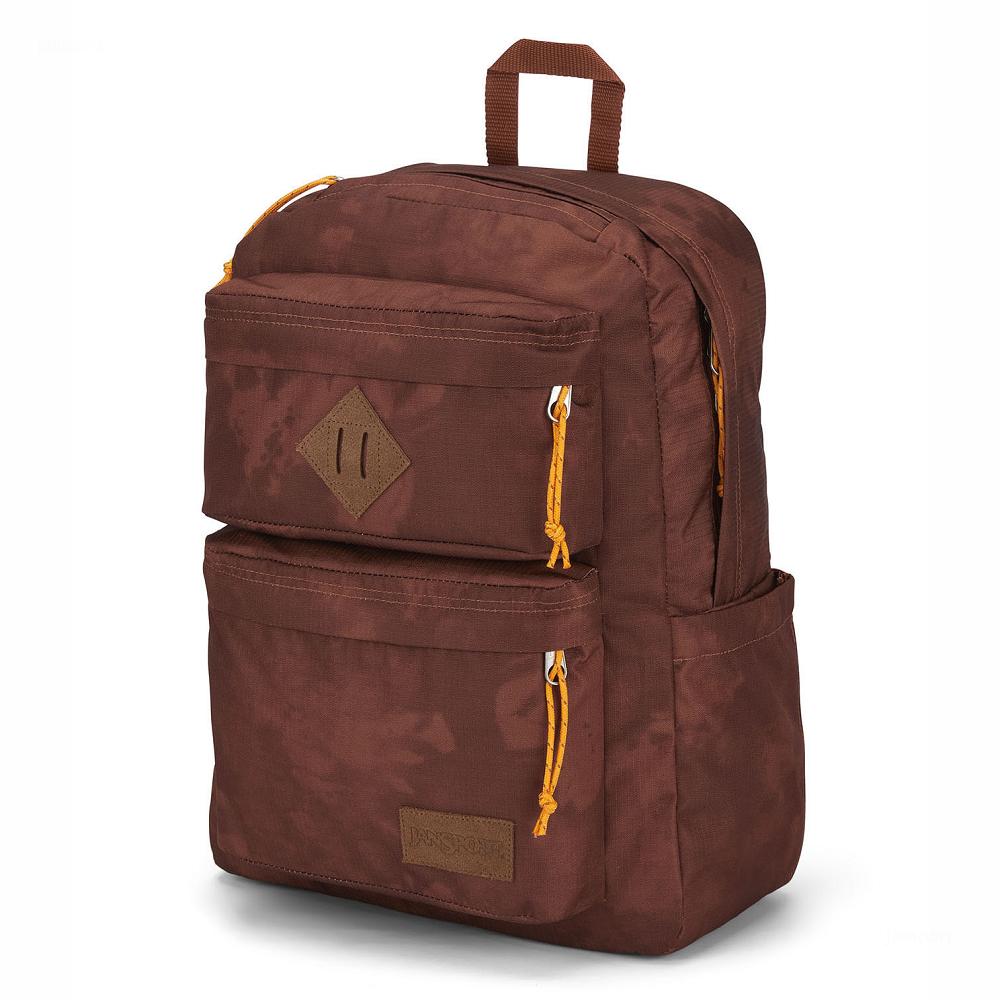 JanSport Double Break Laptop Sırt Çantası Kahverengi | TR_JS0A11