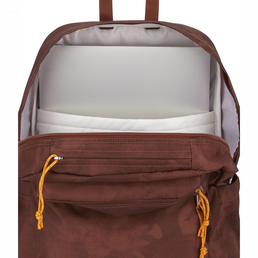 JanSport Double Break Laptop Sırt Çantası Kahverengi | TR_JS0A11