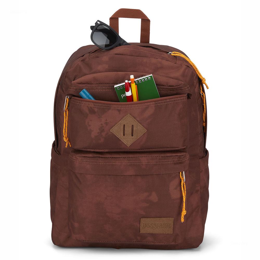 JanSport Double Break Laptop Sırt Çantası Kahverengi | TR_JS0A11