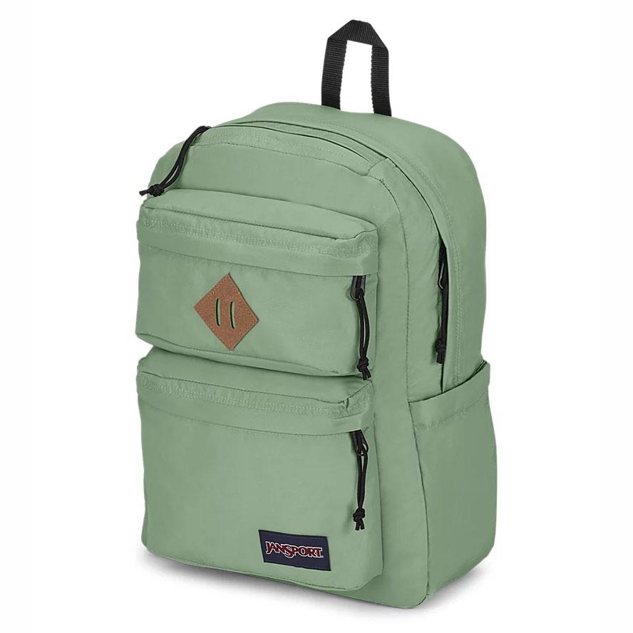JanSport Double Break Laptop Sırt Çantası Yeşil | TR_JS340