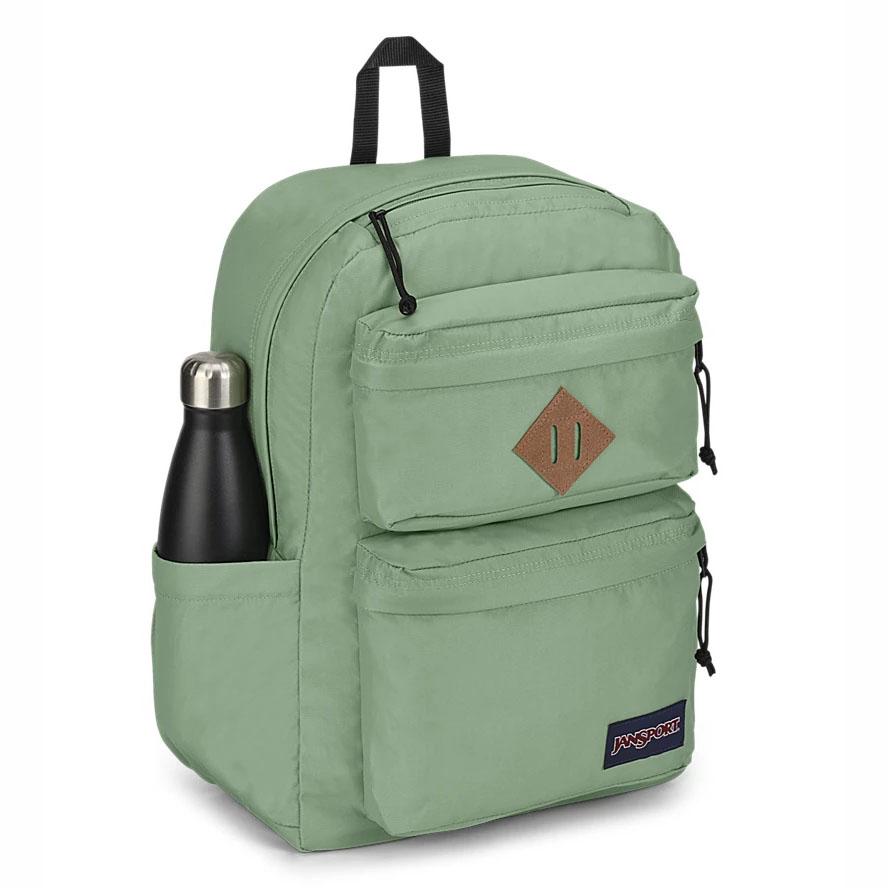 JanSport Double Break Laptop Sırt Çantası Yeşil | TR_JS340