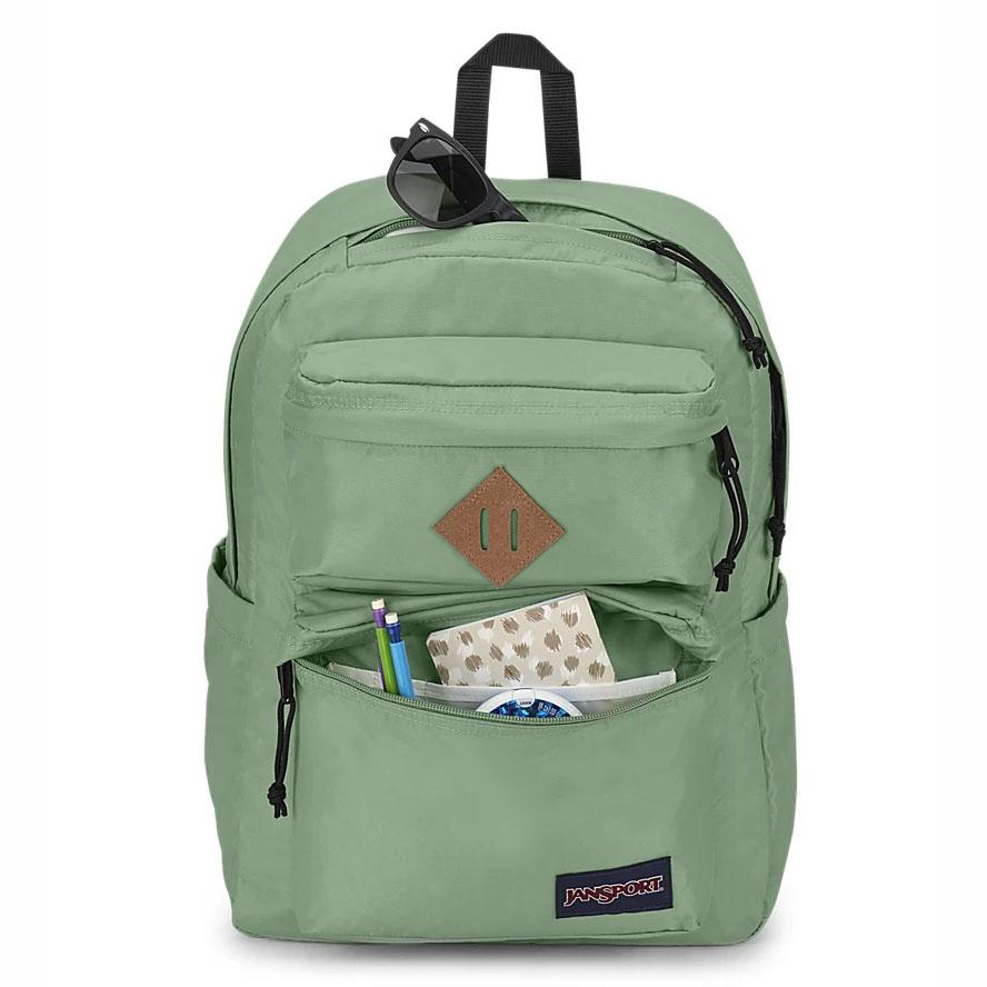 JanSport Double Break Laptop Sırt Çantası Yeşil | TR_JS340