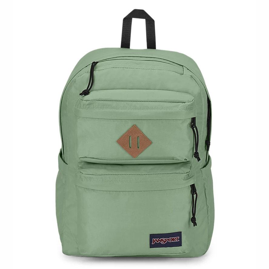 JanSport Double Break Laptop Sırt Çantası Yeşil | TR_JS340