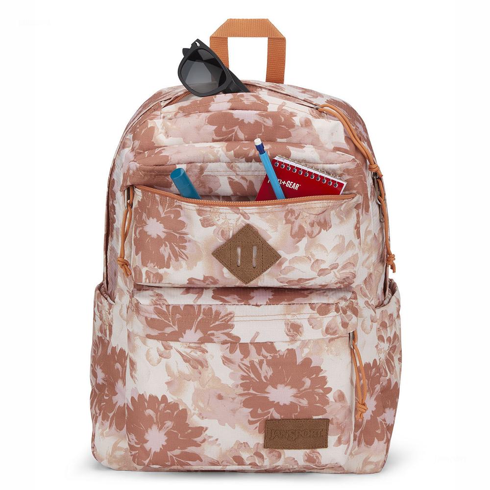 JanSport Double Break Laptop Sırt Çantası Turuncu | TR_JS390