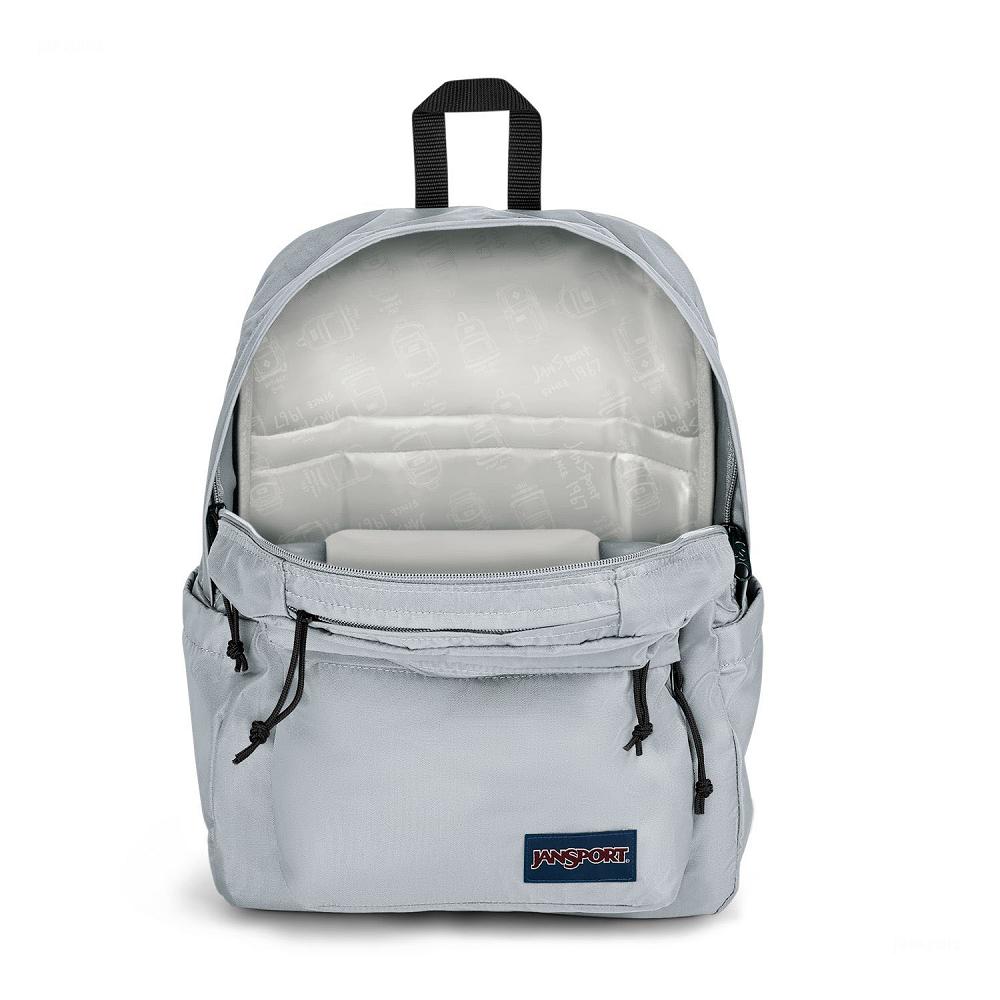 JanSport Double Break Laptop Sırt Çantası Gri | TR_JS416