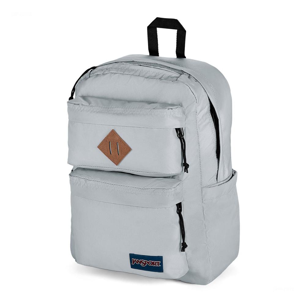 JanSport Double Break Laptop Sırt Çantası Gri | TR_JS416
