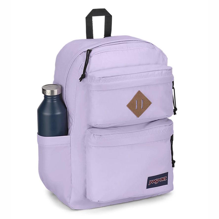 JanSport Double Break Laptop Sırt Çantası Mor | TR_JS582