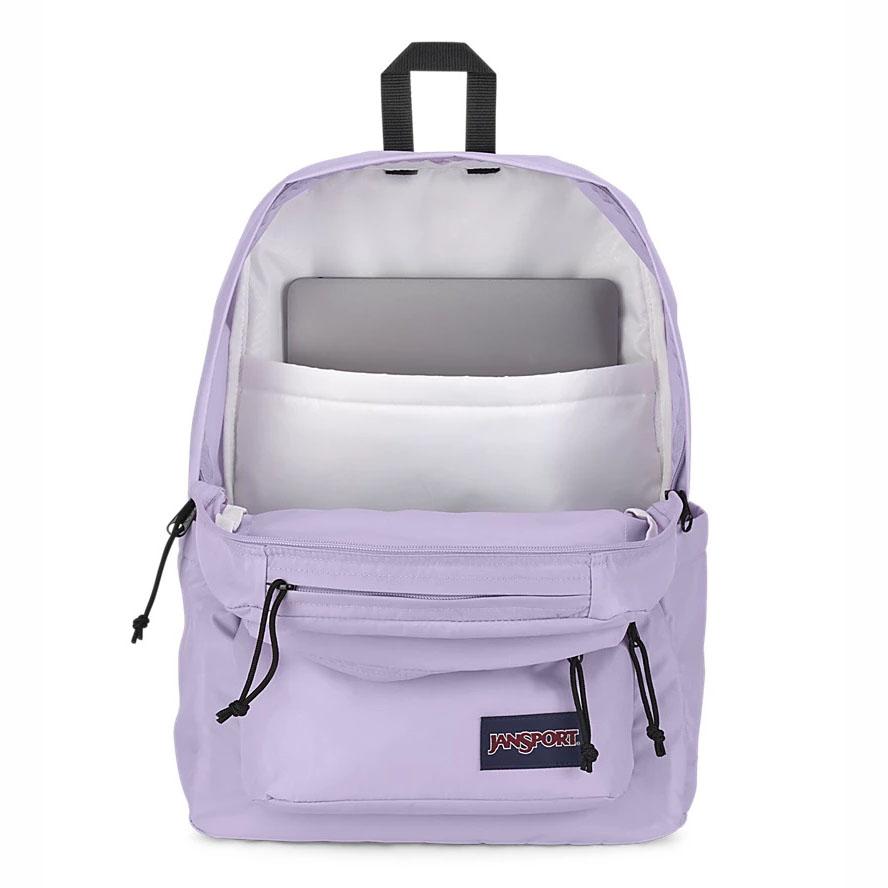 JanSport Double Break Laptop Sırt Çantası Mor | TR_JS582