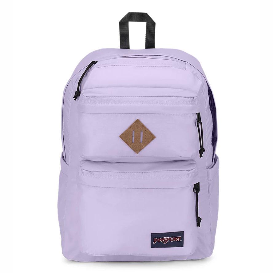 JanSport Double Break Laptop Sırt Çantası Mor | TR_JS582
