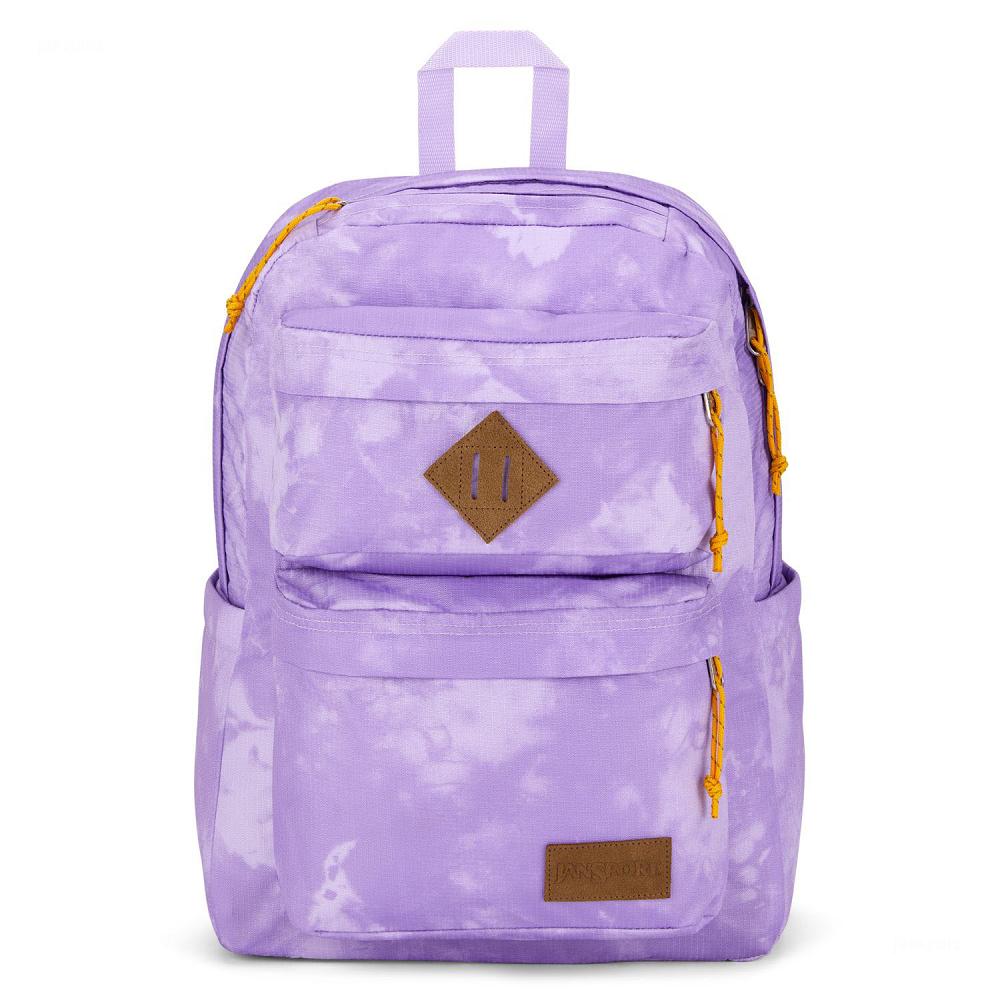 JanSport Double Break Okul Çantası Mor | TR_JS496