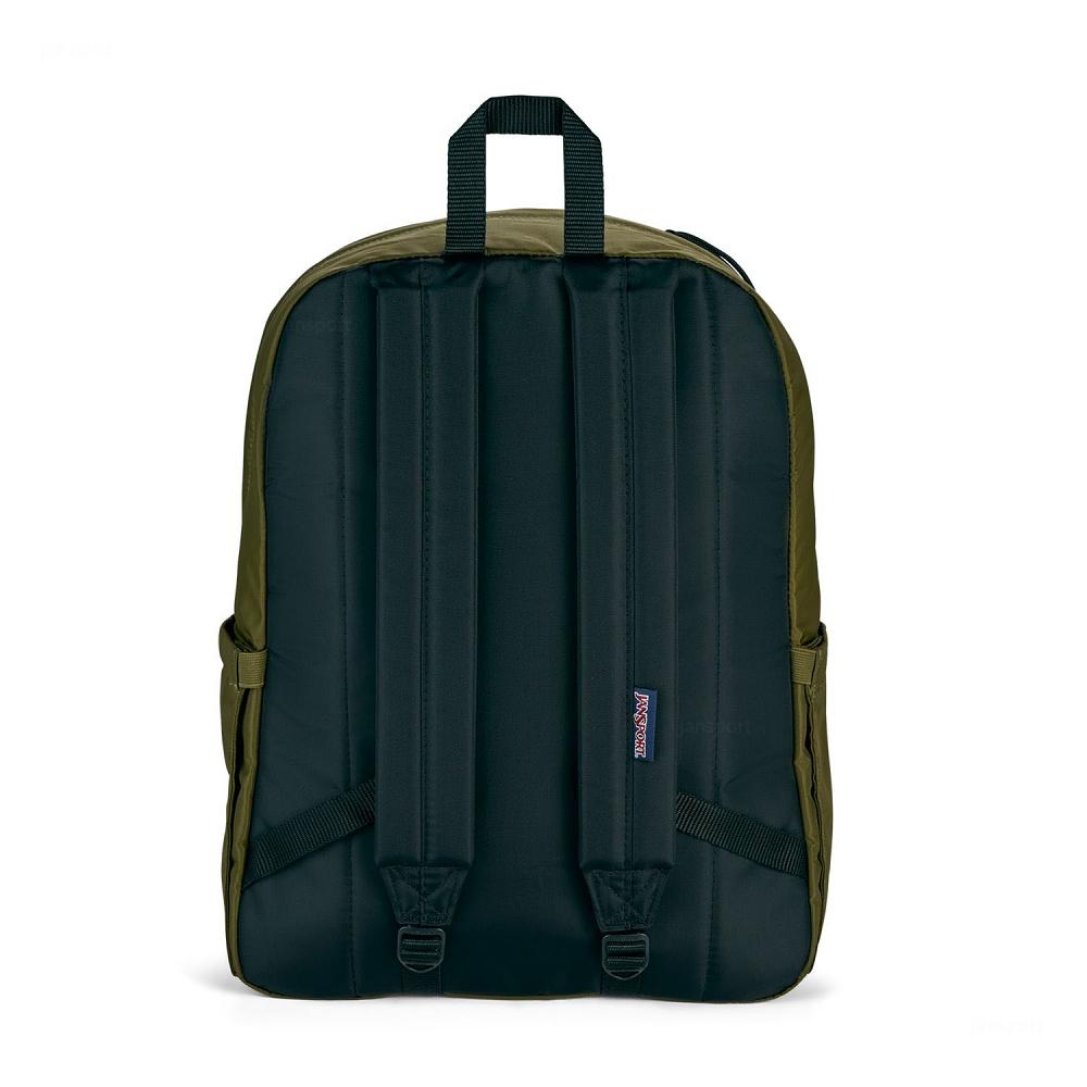 JanSport Double Break Okul Çantası Zeytin Yeşili | TR_JS483