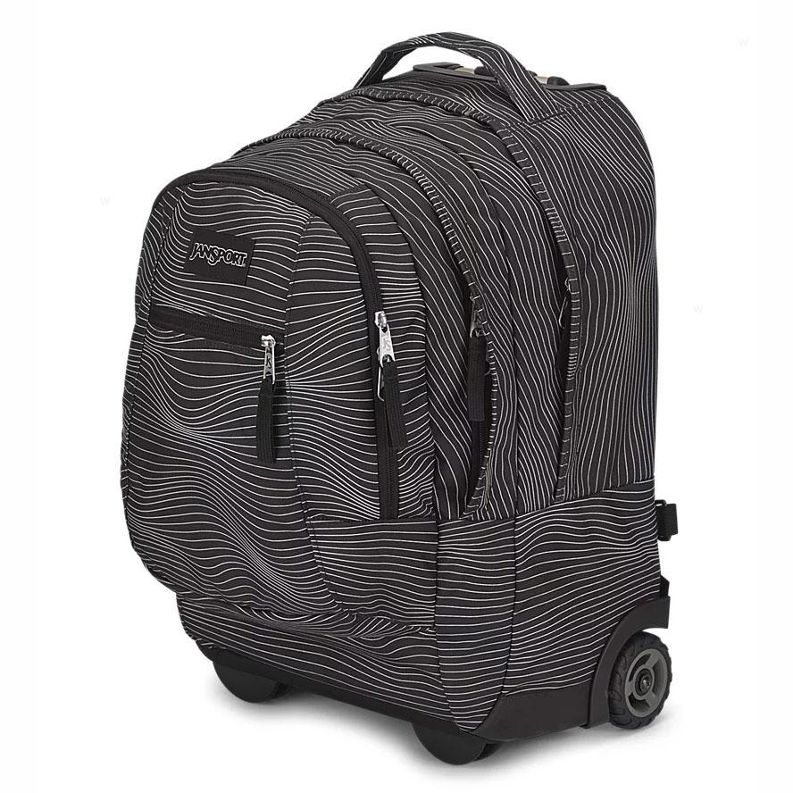 JanSport Driver 8 Rolling Laptop Sırt Çantası Siyah | TR_JS269
