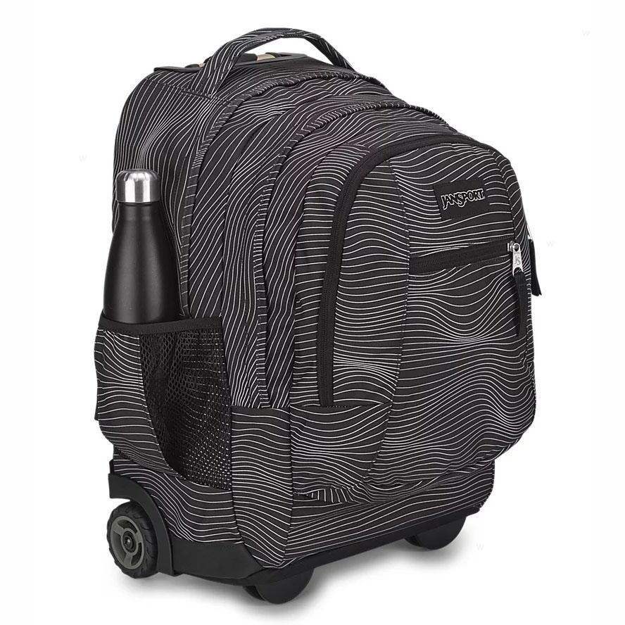 JanSport Driver 8 Rolling Laptop Sırt Çantası Siyah | TR_JS269