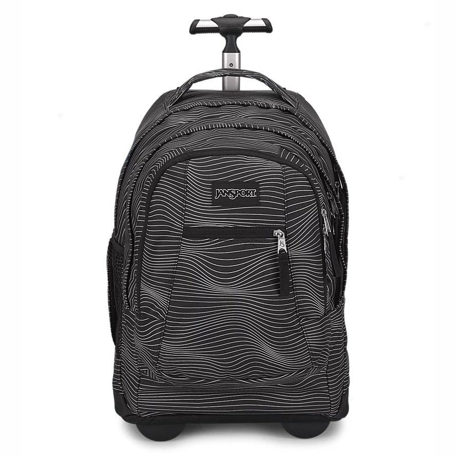 JanSport Driver 8 Rolling Laptop Sırt Çantası Siyah | TR_JS269