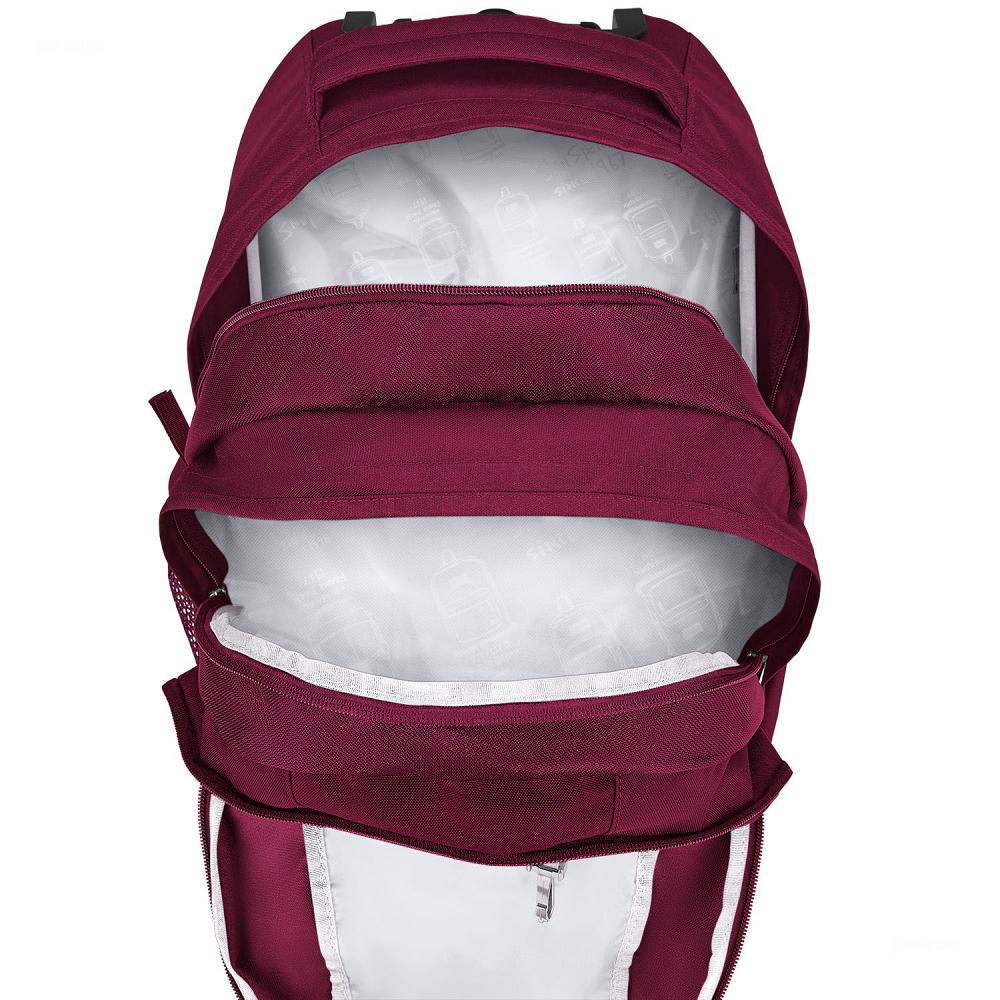 JanSport Driver 8 Tekerlekli Sırt Çantası Kırmızı | TR_JS040