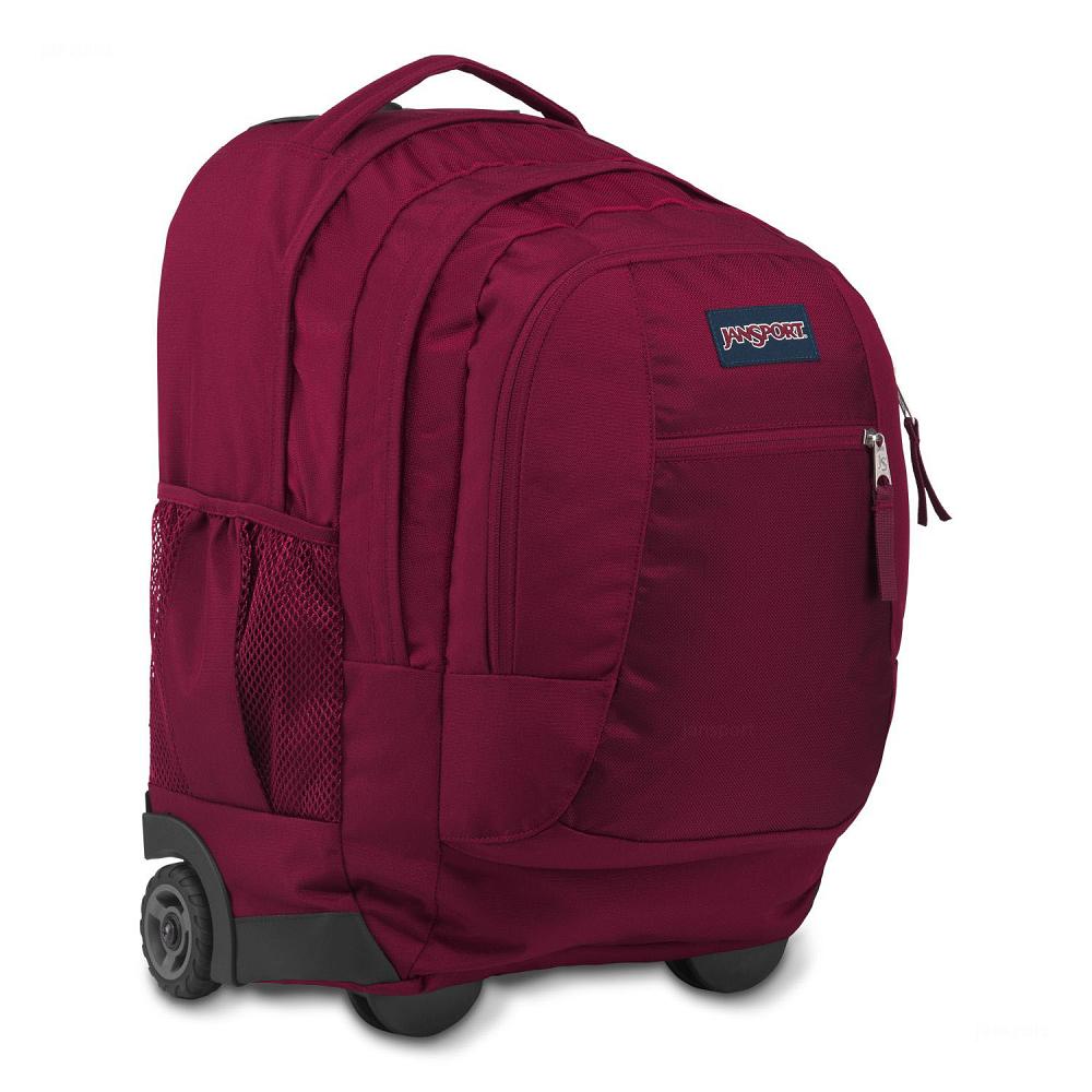 JanSport Driver 8 Tekerlekli Sırt Çantası Kırmızı | TR_JS040
