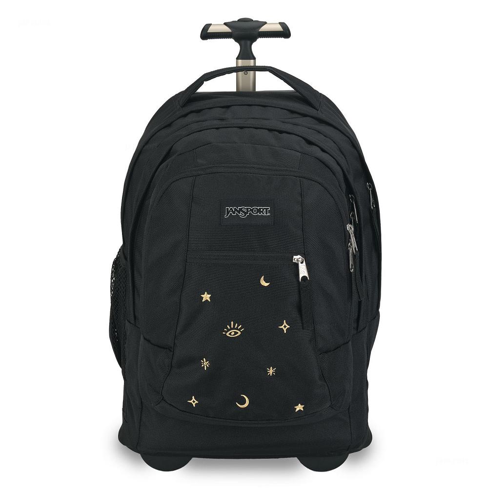 JanSport Driver 8 Tekerlekli Sırt Çantası Siyah | TR_JS219