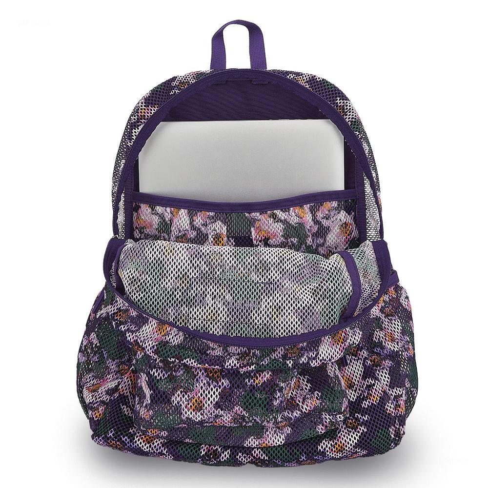 JanSport ECO MESH PACK Okul Çantası Mor | TR_JS260
