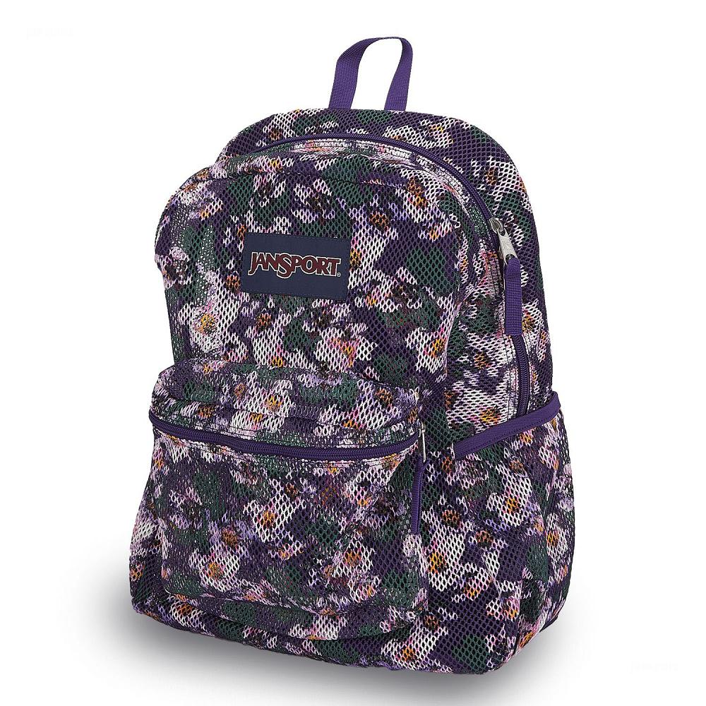 JanSport ECO MESH PACK Okul Çantası Mor | TR_JS260