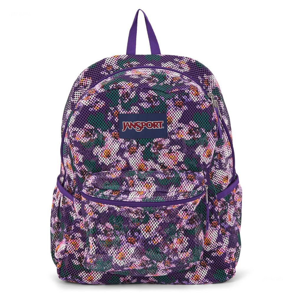 JanSport ECO MESH PACK Okul Çantası Mor | TR_JS260