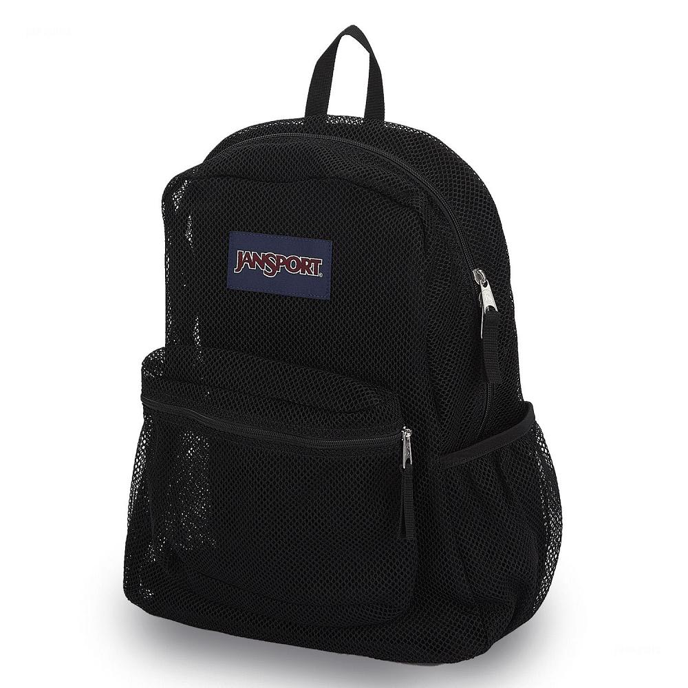 JanSport ECO MESH PACK Okul Çantası Siyah | TR_JS317