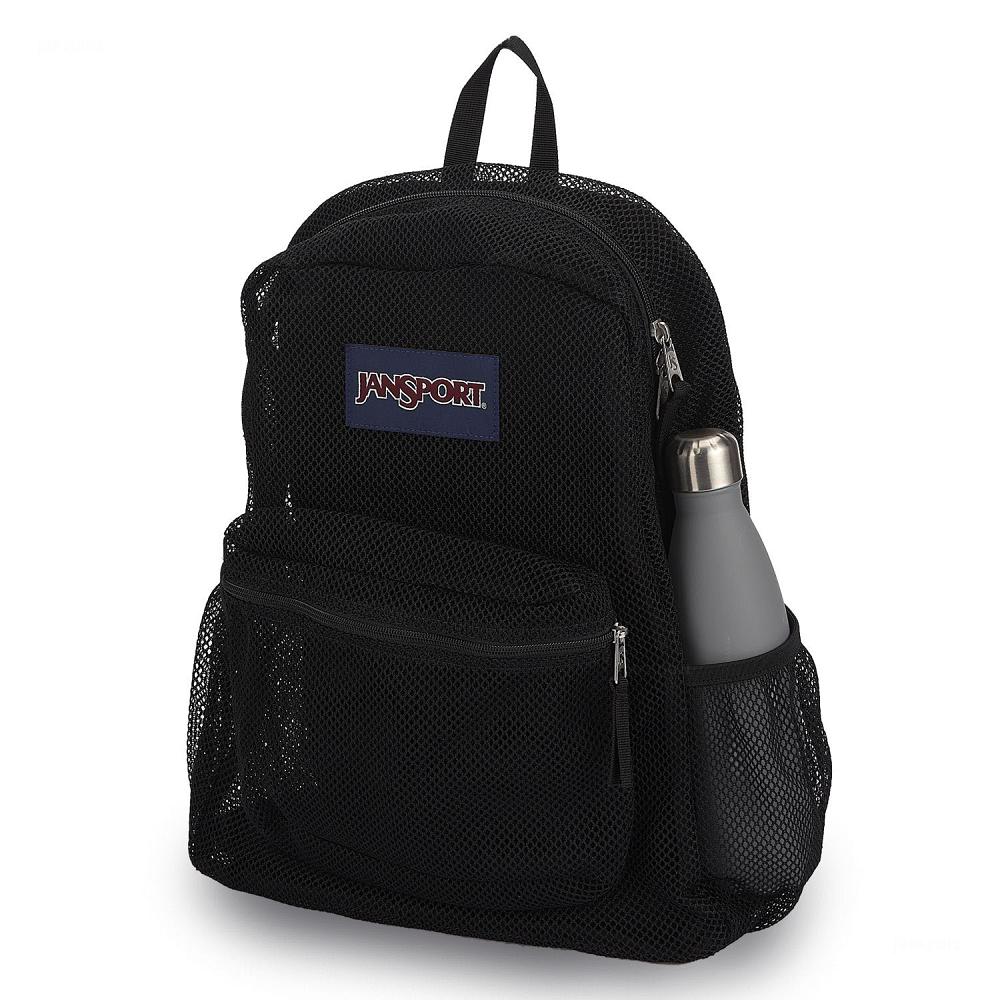 JanSport ECO MESH PACK Okul Çantası Siyah | TR_JS317