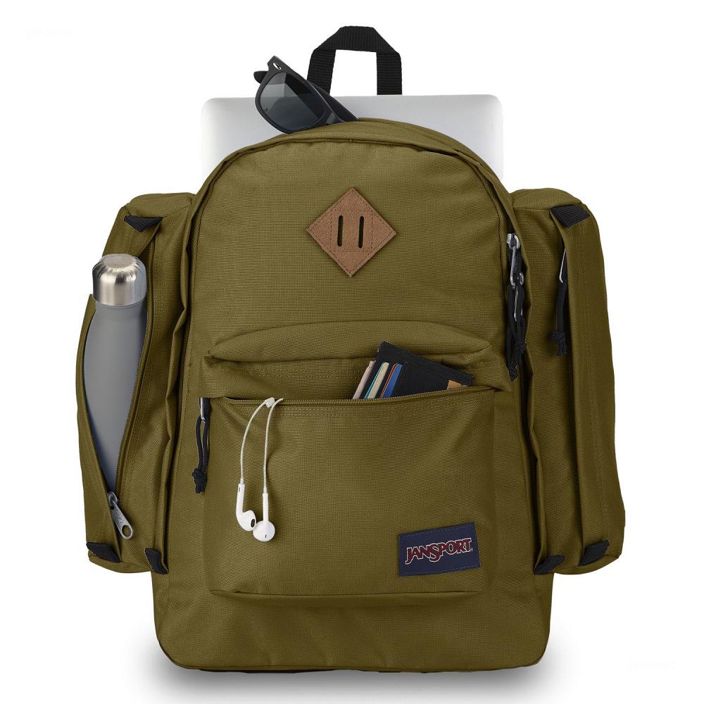JanSport Field Pack Okul Çantası Zeytin Yeşili | TR_JS417