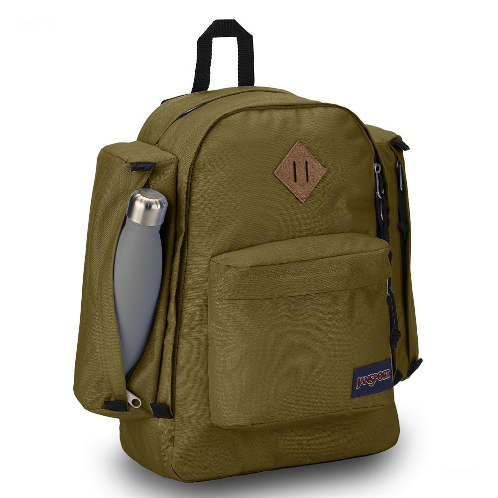 JanSport Field Pack Okul Çantası Zeytin Yeşili | TR_JS417