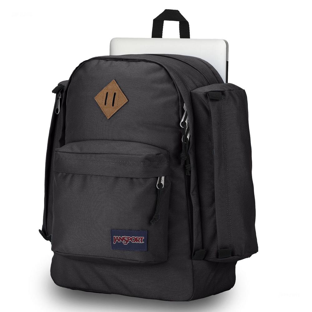 JanSport Field Pack Seyahat Sırt Çantası Siyah | TR_JS323